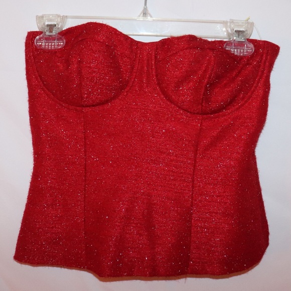 Red bustier - Picture 1 of 2